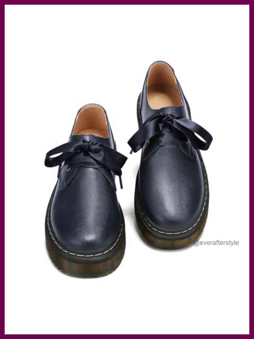 Lace-Up Platform Chunky Loafers Lug Sole Oxford Business Work Dress Shoes